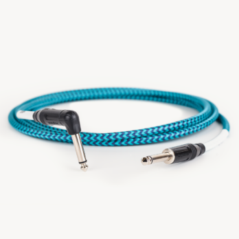 Ocean // Textile cable 90° and Straight plugs